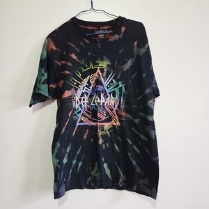 Def Leppard Tie-Dye T-shirt